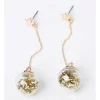 Deals 🤩 Design Studio Sparkle Ball Drop Earring In Gold 🛒 -Cheap Earrings Shop unnamed file 979